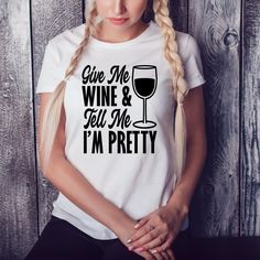 Discover the perfect blend of humor and style with our Funny Wine Quote T-Shirt. This witty rose tee is an ideal gift for her, especially for those who love a good laugh and a great glass of wine. Whether it's a birthday or holiday present, this stylish and humorous t-shirt is sure to delight. Perfect for any wine enthusiast, this unique and quirky design makes a standout addition to any wardrobe. Celebrate in style with our alcohol-themed apparel that's both fun and fashionable. Quality Novelty Wine Quote, Wine Quotes Funny, Alcohol Gifts, Rose T Shirt, Wine Quotes, Funny Wine, Wine Humor, Wine Enthusiast, Quirky Design