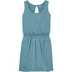 Women's Armachillo Cooling Knit Dress Casual Sports Dress With Moisture-wicking, Casual Stretch Dresses With Moisture-wicking, Casual Sleeveless Moisture-wicking Dress, Duluth Trading Company, Whisks, Scoop Neck Dress, Duluth Trading, Body Heat, Trading Company