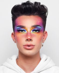 James Charles (@jamescharles) • Instagram photos and videos Makeup Fantasi, Drag Make-up, Bright Makeup, Smink Inspiration