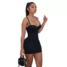 Black Fitted Stretchy Trendy Black Bodycon Dress For Club, Trendy Black Bodycon Dress, Chic Black Mini Bodycon Dress, Trendy Black Bodycon Dress For Night Out, Chic Black Bodycon Dress, Trendy Black Evening Bodycon Dress, Casual Black Bodycon Dress For Club, Black Mini Bodycon Dress For Going Out, Fitted Black Mini Dress For Going Out