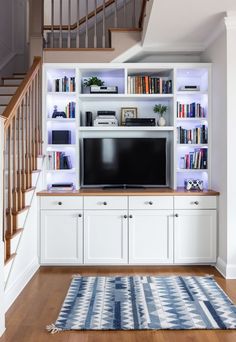 Staircase Storage Under Stairs Media Storage Ideas, Ideas Under The Stairs