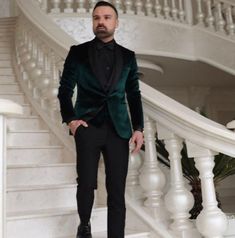 This Mens Wedding Suits item by LavidesignsCo has 46 favorites from Etsy shoppers. Ships from India. Listed on Oct 6, 2024 Wedding Groom Suit, Suit For Prom, Green Suit Men, Lapel Wedding, Wedding Suit Styles, Groom Suits, Green Tuxedo, Costume Africain, Suit Man