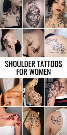 many different tattoos are shown in this collage