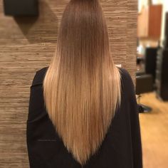 Dive into our Pinterest board for endless inspiration and unleash your inner goddess with a V-cut long hairstyle that'll leave everyone swooning! ✨ #HairInspo #VcutHair #LongHairstyles #GlamourousLooks Stair Haircuts, V Haircut For Long Hair Front View, Long Straight Hair Ponytail, V Cut Haircut, V Haircut, Long Hair V Cut, Hair Shapes, V Cut Hair, One Length Haircuts