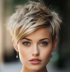 Short Sassy Hairstyles For Women Over 50, Easy Short Haircuts For Fine Hair, Trendy Grey Hair, Short Pixie Bob Haircuts, Short Pixie Bob, Pixie Haircut Ideas, Colouring Ideas, Grey Hair Dye