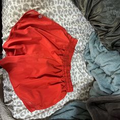 Got Sent The Wrong Color. Took The Tags Off To Wash And Put Away. Never Worn. Red Nylon Athletic Shorts Athleisure Style, Red Athletic Shorts With Elastic Waistband For Workout, Red Activewear With Elastic Waistband For Workout, Lulu Tops, Lululemon Hotty Hot Shorts, Hotty Hot Shorts, Shorts Lululemon, Hot Shorts, Clothing Brands