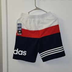 Nwt. Youth Shorts. Climate. Red Blue And White. Size 14-16. Ligthweigth. Sporty. Relax Fit. Athletisure Questions? Leave A Comment Below! Adidas Red Shorts For Summer, Red Adidas Shorts For Summer, Adidas Red Summer Shorts, Red Cotton Color Block Bottoms, Red Color Block Cotton Bottoms, Casual Red Color Block Bottoms, Sporty Red Shorts For Playwear, Half Pants, Adidas Bottoms