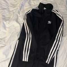 Brand New!!! Little Girls Adidas Jumpsuit Adidas Jumpsuit, Adidas Girl, Adidas Black, Black Adidas, Jumpsuit, Black White, Adidas, One Piece, Brand New