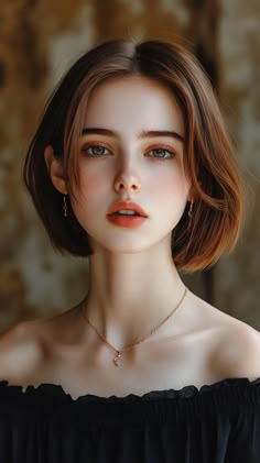 Is Your Hair Ready for a Lob (Long Bob) Melena con Reflejos Dorados? 💖 Hairstyle Curly, Russian Model Woman Dark Hair, Makeup Brushes Guide, Blonde Haircuts, Reference Photos For Artists, Hair Inspiration Short, Tone Hair, Long Bob, Trending Hairstyles