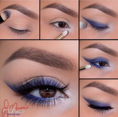 . Amethyst Makeup, Kajal Eyeliner, 2019 Makeup, Eye Makeup Pictures, Beautiful Eye Makeup