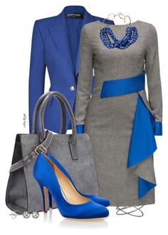 "Lattori" by ana-kreb ❤ liked on Polyvore featuring Balmain, Lee Brennan Design, Lattori, Liam Fahy, Catherine Canino Jewelry and Journee Collection Church Attire, Classy Dress Outfits, Classy Work Outfits, Stylish Work Outfits, Dressy Outfits, Complete Outfits, Classy Dress, Fashion Classy, Look Fashion