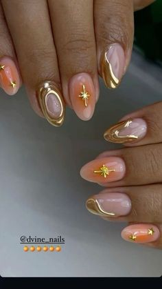 Leo Zodiac Nails, Leo Season Nails, Italy Inspired Nails, Girly Acrylic Nails, Classy Acrylic Nails, Acrylic Nails Coffin Short, Square Acrylic Nails, Minimalist Nails