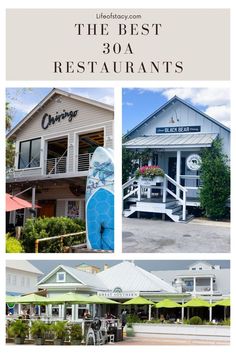 15 of the Best 30A Restaurants you won’t want to miss.  Everything you need to know about the best places to eat while visiting 30A. Moh Duties, Beach Things, Florida Panhandle, Dirty Thirty, Mexico Beach