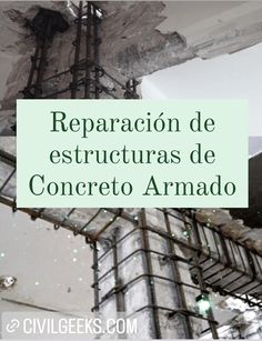 the words reparacion de esttructuras de concrete armada