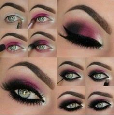 Casual Red Eyeshadow, Morphe X Meredith Duxbury Looks, Mothers Day Makeup Looks, Dark Vampy Makeup, Eye Makeup Pictorial, Machiaj Smokey Eyes, Class Makeup, Mom Prom, Wild Quotes