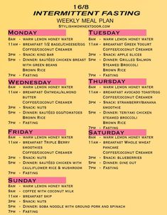 1200 Calorie Diet Meal Plans, Honey Lemon Water, Intermittent Fasting Results, Korean Diet, Diet Schedule, Motivasi Diet, Intermittent Fasting Diet, Keto Lasagna, Belly Diet