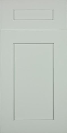 an image of a white cabinet door