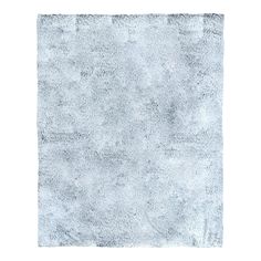 a white rug on a white background