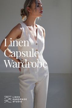 Embrace simplicity and sophistication with our Linen Capsule Wardrobe—a curated collection of linen clothing designed to streamline your look with timeless pieces that are as versatile as they are stylish. Linen Wardrobe Capsule, Linen Capsule Wardrobe, Linen Wardrobe, Everyday Dresses Casual, City Wear, Kimono Style Dress, Linen Wrap Dress, Linen Clothing, Linen Shirt Dress