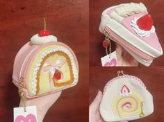 Kawaiicore Accessories, Kawaii Purse, Meliodas And Elizabeth, The Cardigans, Kawaii Accessories, Pretty Bags, Cute Little Things, Cute Bags, Mode Vintage