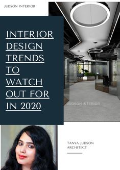 the interior design trend to watch out for in 2020 is shown with an image of a woman's face