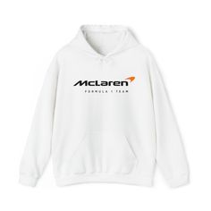 Introducing our high-quality McLaren Racing Formula One Hoodie, available at fivebren. This hoodie features the iconic McLaren Racing logo, representing the thrilling world of Formula One. Crafted with utmost care, our hoodie ensures exceptional quality and comfort.   It is printed and shipped from the USA, guaranteeing a fast and reliable delivery. Whether you're a dedicated McLaren fan, a Formula One enthusiast, or simply appreciate the excitement of F1, this hoodie is a must-have addition to your wardrobe. Show your support for McLaren in style with this remarkable hoodie from fivebren.   -Printed & Shipped in the USA -Ultra soft and comfortable for all-day wear -Machine Washable White Crew Hoodie With Logo Print, White Crew Hoodie For Sports Season, White Crew Neck Sports Hoodie, Sporty White Crew Hoodie, White Crew Neck Hoodie For Sports Events, White Crew Neck Hoodie With Logo Print, White Crew Neck Hoodie For Sports Season, White Casual Crew Neck Hoodie, Mclaren Racing