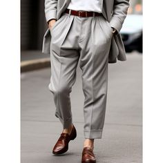 Cheap Suits For Men, Going Out Fashion, Men's Dress Pants, Pants Pocket, Mens Dress Pants, Pants Suit, Suit Pants, Pleated Pants, Black Khakis