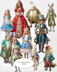 Explore DIY Paper Dolls with Free Printable Templates Duchess Tattoo, Diy Paper Dolls, Alice In Wonderland Original, Victorian Paper Dolls, Alice In Wonderland Crafts, Alice In Wonderland Room, Alice In Wonderland Artwork, Alice In Wonderland Tea Party Birthday, Wonderland Artwork