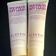 Eleven Australia Repair My Hair Nourishing Shampoo And Conditioner Set Travel Size 1.7 Oz Each Brand New. Ouai Shampoo, Monat Renew Shampoo, Oribe Shampoo, Eleven Australia, Detox Shampoo, Shampoo And Conditioner Set, Thickening Shampoo, Scalp Shampoo, Hair Cleanse