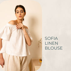 Crafted from premium 100% linen, the SOFIA Linen Shirt offers a timeless and sophisticated addition to any wardrobe. With custom sizing and fit options, this garment is ideal to wear to a range of occasions such as office, bar, and park.👚 Elegant Linen Office Top, Elegant Linen Tops For Office, Elegant Fitted Linen Blouse, Formal Fitted Linen Blouse, Fitted Linen Tops For Office, Office Bar, Blouse For Women, European Linens, Linen Blouse