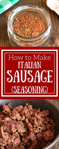 how to make italian sausage seasoning