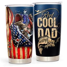 PRICES MAY VARY. Fishing Cool Gifts For Dads - If your dad enjoys spending time outdoors and fishing is his favorite activity, this 'reel cool dad' tumbler will make the perfect addition to his fishing collection. He's sure to appreciate it on his next waterside adventure. Stunning Fishing Gifts For Men - A 20oz stainless steel tumbler is a functional present that your man can use daily, regardless of his age. It's a thoughtful gift for dads who love fishing, from daughters, sons, and wives. It' Fisherman Birthday, Gifts For Fisherman, Fishing Gifts For Men, Fishing Tumbler, Dad Gifts From Daughter, Fishing Gifts For Dad, Reel Cool Dad, Gifts For Dads, Bonus Dad Gifts