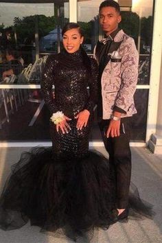 #blackpromdresses #custommadedresses #dnw #googleshopping #longsleevepromdresses #longsleevespromdresses #mermaidpromdresses #partyeventdresses #productoptioncolorswatchstretchsatin #promdresses #sequinspromdresses Black Prom Outfits For Couples, Red Long Sleeve Prom Dress, Elegant Black Prom Dresses, High Neck Evening Gown, Prom Dresses Long Black, Red Prom Dress Long, Prom Dresses Long Mermaid, Black Prom Dress, Sequin Prom Dresses