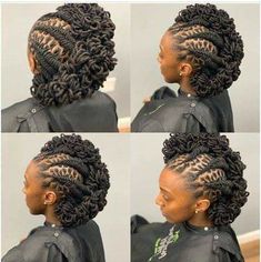 Black Hair Locks, Side Mohawk, Hair Like Wool, Short Dreadlocks Styles, Dreads Styles For Women, Natural Hair Salon, Booking Available, Mohawk Styles, Natural Hair Salons