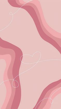 an abstract pink background with swirls and hearts