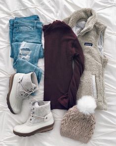 Cute Winter Outfits, Looks Style, Mode Inspiration, Staple Pieces, Fall Winter Outfits, Winter Outfit