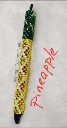 a pen with some beads on it