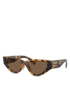 Miu Miu Cat Eye Sunglasses, 54mm Miu Miu Sunglasses Cat Eye, Ugh Fashion, Sunglasses Cat Eye, Miu Miu Sunglasses, Havana Brown, Buy A Cat, Havana, Cat Eye Sunglasses, Miu Miu