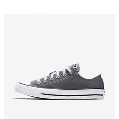 Converse Unisex Chuck Taylor All Star OX Cool Grey 157658F. Womens Converse, Chuck Taylor Sneakers, Chuck Taylor All Star, Ox, Chuck Taylor, Converse Sneaker, All Star, Converse, Stars