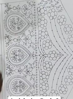 an adult coloring book with the title, how to draw paisley designs