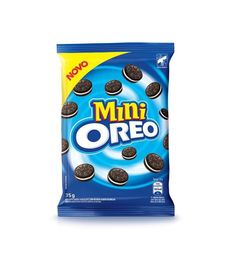 a bag of mini oreo cookies on a white background