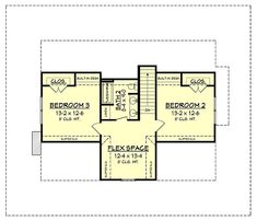 the first floor plan for this house