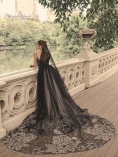 Watson Veil by Maggie Sottero - Accessories Floral Wedding Gown, Black Wedding Dress, Maggie Sottero, Black Wedding Dresses, Online Wedding Dress, Wedding Veils, Bridal Veil, Black Wedding, Dream Dress