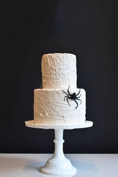 how to make a spider cake for halloween