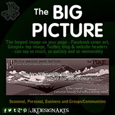 an advertisement for the big picture website