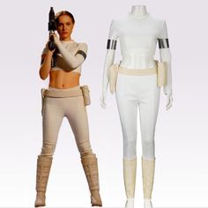 Specification Type: Padme Naberrie Amidala Cosplay Costume Star WarsSource: Star WarsCharacter: Padme Naberrie AmidalaMaterial：Polyester, PU leather Including: Tops, pants, belt, arm bands, leg covers Gender: Female Inventory: Make to order. The processing time is about 10-20 days. Occasion: Role-playing, Stage, Performance,Comic-con, Halloween, Costume Party and more. WASHING NOTICE: Hand wash in cold water recommend. Squeeze out excess water, then dry naturally. For leather, we do not recommen Queen Padme Amidala, Amidala Costume, Queen Padme, Padme Amidala Costume, Padme Costume, Disfraz Star Wars, Star Wars Halloween Costumes, Best Couples Costumes, Belt Knife