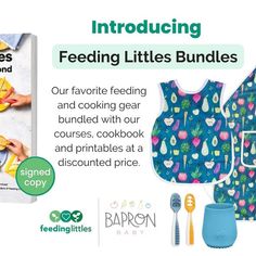 an advertisement for feeding littles bundles