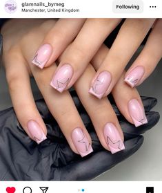 Beautiful Spring Nails, Pretty Spring Nails, Mini Nails, Light Pink Nails, Subtle Nails, Blush Nails, Classy Acrylic Nails, Soft Nails, Long Square Acrylic Nails