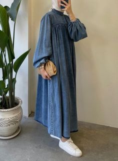 Islamic Modest Fashion, Muslimah Fashion Casual, Outfits Muslim, Moslem Fashion, Neat Casual Outfits, Winter Fashion Outfits Casual, Fashion Top Outfits