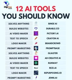 the 12 tools you should know to use